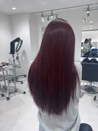 ブリーチなしダブルカラー‎&オージュアシャンプー&コーティングトリートメント🖤⋆͛*͛