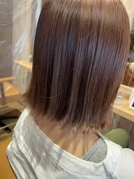 🌹髪質改善しながら髪色を落ち着かせたい方🌹髪質改善+カラー+カット¥18000→14990