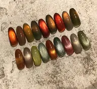 奥行きマグネットネイル💅セレクトカラー18色からお選び頂けます♡ オフなし¥8800🍉自他店オフあり+¥1000