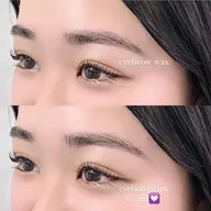当日限定🎀まつ毛パーマorパリジェンヌ＋アイブロウワックス🎀