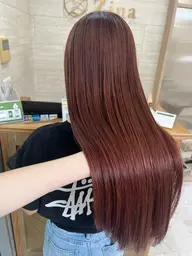 【オージュアで叶う髪質改善】カット＋ケアカラー+オージュア7stepTR