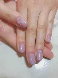 新規ジェルネイル シンプルワンカラー/オフなし