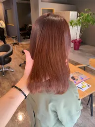 予約殺到中フルコース☆カット＋透明感カラー＋縮毛矯正＋TR【指名料込み】【お得すぎるフルメニュー】【2時間半メニュー】