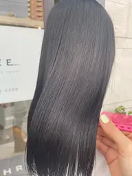 \縮毛矯正/根元リタッチ＋うる艶トリートメント🫧【髪質改善】