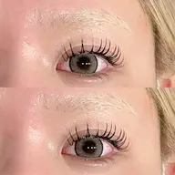 ♡束感コーティング付き♡フラットラッシュ160本まで🌺初回オフ無料   L.LC.LDカール＋550円