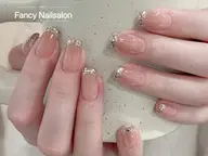 【Jrネイリスト】 ✨ガラスフレンチorフレンチネイル 4180円