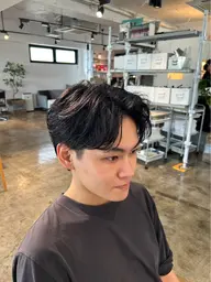 🧞‍♂️【メンズ限定】🧞‍♂️メンズカット+シャンプー✄+眉カット /マッシュ /ウルフ/センターパート/