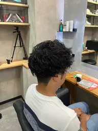 メンズカット+ツイストorスパイラルパーマ