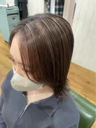 🌟ハイライト（ブリーチ込）➕オンカラー➕トリートメント