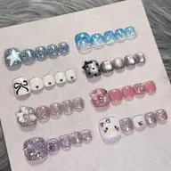 【FOOT✨超お得定額デザイン🎀】SNS人気トレンドガーリー/ワンホン定額コース