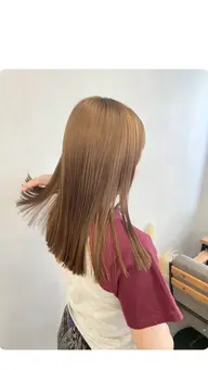 【平日限定】ブリーチなしWカラー⚡️➕TOKIOトリートメント🧼