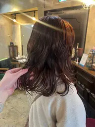 【学割U24◎うる艶】似合わせカット(顔まわりカットも◎)+透け感カラー¥8800