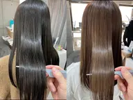 カラー&髪質改善🍎トリートメント(スパ付き)