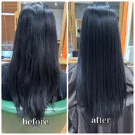 【髪質改善したい方✨️】美髪縮毛矯正➕カット➕トリートメント