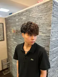 【ご新規様限定】メンズカット+スペインカール|外国人風パーマ