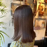 透明感たっぷりカラー＋シャンプーブロー