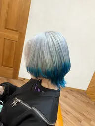 カット➕ホワイトカラーorデザインカラー🤍🩷💜➕クイックトリートメント🫧