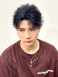 【人気menu👑】メンズカット✂️➕毛流れパーマ💥