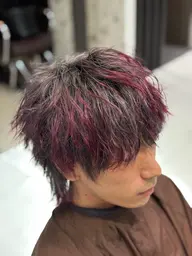 ブリーチプラスオンカラーorインナーカラー