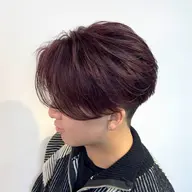 🉐垢抜け暖色カラー🎈《メンズカット+ブリーチなしダブルカラー(暖色カラー)🍒𓈒𓏸+5stepトリートメント》