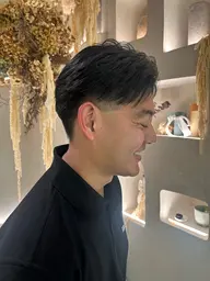 メンズカット+炭酸泉ヘッドスパ付き