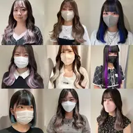 🌈インナーエクステ10本🌈【イヤリングカラーやハイライトデザイン、切れ毛や付け足しにも！本数変更可能◎】