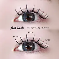 LEDフラットラッシュ100-120本