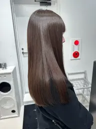 ポイント前髪ストレートパーマ✨