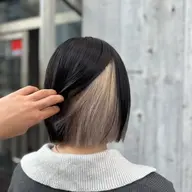 🍓 結んでも可愛いインナーカラー 🍓インナーカラー(ブリーチ込み)♪