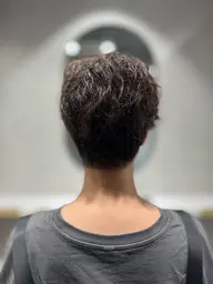 くせ毛カット+カラー