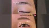 フラットラッシュ100本+アイブロウwax🎀⚠️詳細必読