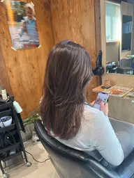 カラー💚+カット＋aujua5stepトリートメント