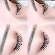 (初回無料)【LEDオフ+880円】マツエク100本コース🉐(毛質2種類から選べます)✨口コミでコーティングプレゼント