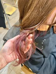 カット+イヤリングカラー