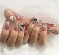 オフ無し🩵持ち込みネイル90分💎💅可愛い系のネイルが得意です🧸🫶💓