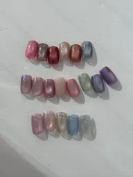 《オフ無しの方限定》サンプルマグネットから選べる♪1色ワンカラージェルネイル(hand)🫧