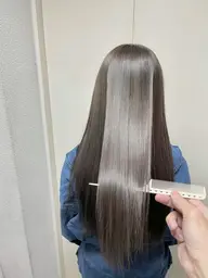 【超得クーポン】最強補修髪質改善サブリミックトリートメント＋艶カラー（リタッチ）＋前髪カット◎