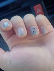 モデル限定価格｜自爪・ワンカラー+パーツ2個(オフ別料金1000円​〜​）