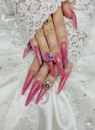 【スカルプ】《長さ出し》ワンカラーアート2本付