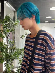 🩵ྀིメンズ限定🩵ྀིカット＋ブリーチ込ダブルカラー