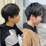 初回メンズ限定💁‍♂️50%割引㊙️似合わせカット&パーマ（乾かすだけで決まる）&炭酸泉ヘッドスパ