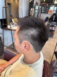 メンズカットモデル(ショート、ベリーショートでも可)