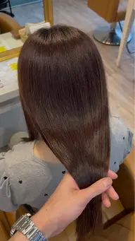 💎酸性ストレート💎縮毛矯正💎髪質改善×透明感カラーで、圧倒的ツヤ髪に💇♀️💖