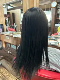 カット+ストレート(縮毛矯正)