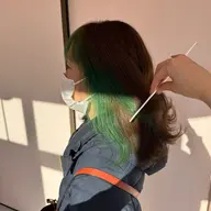 【🎀ワンポイントで垢抜け🎀】インナーカラーorフェイスフレーミングorアンブレラカラー➕🫧水トリートメント🫧