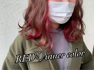 【ミニモ価格🦋】カラー+インナーブリーチ