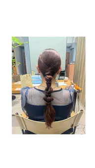 【学割/U24限定】ヘアセット👱🏻♀️/推し活🎀 /編みおろしヘア/お呼ばれヘア
