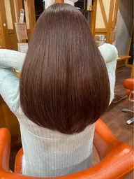 カット+髪質改善水素カラー+水素トリートメント