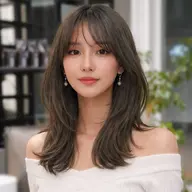 😍カット＋シングルカラー😍ヘアカラー暗め