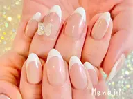 フレンチネイル【オフ無料】￥7700